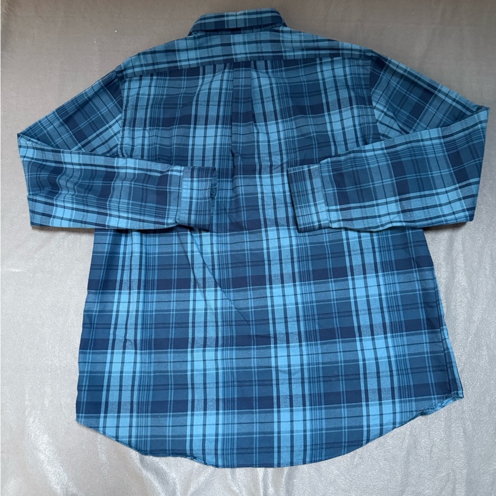 Ralph Lauren long sleeve button down blue plaid Men's Shirt